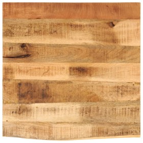 Solid mango wood natural edge table top 40x40x3.8 cm by , Table tops - Ref: Foro24-370390, Price: 31,99 €, Discount: %