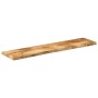 Solid mango wood natural edge table top 140x40x3.8 cm by , Table tops - Ref: Foro24-370399, Price: 96,75 €, Discount: %