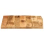 Solid mango wood natural edge table top 60x60x3.8 cm by , Table tops - Ref: Foro24-370402, Price: 56,10 €, Discount: %