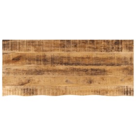 Solid mango wood natural edge table top 140x60x3.8 cm by , Table tops - Ref: Foro24-370409, Price: 137,76 €, Discount: %