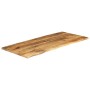 Solid mango wood natural edge table top 140x60x3.8 cm by , Table tops - Ref: Foro24-370409, Price: 137,76 €, Discount: %