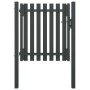 Puerta de valla del jardín de acero gris antracita 1x1,25 cm de , Puertas de jardín - Ref: Foro24-146327, Precio: 170,68 €, D...