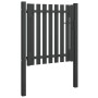 Anthracite grey steel garden fence gate 1x1.25 cm by , garden gates - Ref: Foro24-146327, Price: 171,02 €, Discount: %