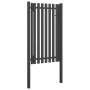 Anthracite grey steel garden fence gate 1x2.25 cm by , garden gates - Ref: Foro24-146331, Price: 262,90 €, Discount: %