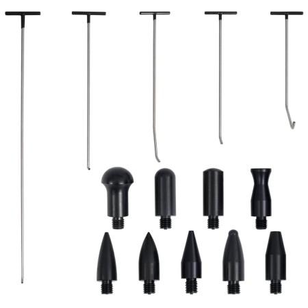 Dent repair kit 5 pieces stainless steel by , Hand tools - Ref: Foro24-210592, Price: 100,44 €, Discount: %