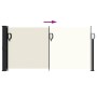 Toldo lateral retráctil crema 100x500 cm de , Sombrillas - Ref: Foro24-4004385, Precio: 88,27 €, Descuento: %