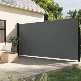 Anthrazitgraues seitliches ausziehbares Markisentuch 220x500 cm von , Sonnenschirme - Ref: Foro24-4004488, Preis: 122,92 €, R...