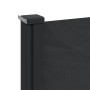 Toldo lateral retráctil negro 160x600 cm de , Sombrillas - Ref: Foro24-4004519, Precio: 98,03 €, Descuento: %