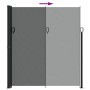 Toldo lateral retráctil gris antracita 220x600 cm de , Sombrillas - Ref: Foro24-4004578, Precio: 114,99 €, Descuento: %