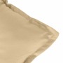 Kissen für Gartenbank, 2 Stück, Stoff in Beige Melange, 120x50x7 cm. von , Kissen für Stühle und Sofas - Ref: Foro24-4002600,...