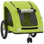 Remolque de bicicleta mascotas hierro tela Oxford verde de , Cochecitos para mascotas - Ref: Foro24-93983, Precio: 105,99 €, ...