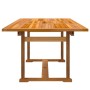 Garden dining set 7 pieces solid acacia wood and textilene by , Garden sets - Ref: Foro24-3279261, Price: 664,44 €, Discount: %