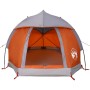 Iglu-Zelt für 1 Person, wasserdicht, grau-orange. von , Zelte - Ref: Foro24-94790, Preis: 43,52 €, Rabatt: %