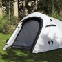 Tunnel tent for 3 people, opaque waterproof fabric, white by , tents - Ref: Foro24-94603, Price: 101,56 €, Discount: %