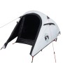 Tunnel tent for 3 people, opaque waterproof fabric, white by , tents - Ref: Foro24-94603, Price: 101,56 €, Discount: %