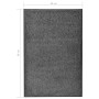 Anthracite gray washable doormat 60x90 cm by vidaXL, Doormats - Ref: Foro24-323416, Price: 28,54 €, Discount: %