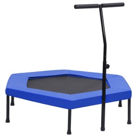 Cama elástica fitness almohadilla de seguridad hexagonal 122 cm de vidaXL, Trampolín - Ref: Foro24-92491, Precio: 122,00 €, D...