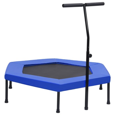 Cama elástica fitness almohadilla de seguridad hexagonal 122 cm de vidaXL, Trampolín - Ref: Foro24-92491, Precio: 121,98 €, D...