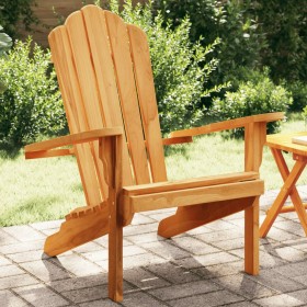 Adirondack garden chair solid teak wood 77x78x95 cm by , Garden chairs - Ref: Foro24-4008081, Price: 145,99 €, Discount: %