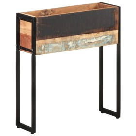 Recycled solid wood planter 60x20x68 cm by vidaXL, Pots and planters - Ref: Foro24-321943, Price: 73,63 €, Discount: %