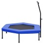 Cama elástica fitness almohadilla de seguridad hexagonal 122 cm de vidaXL, Trampolín - Ref: Foro24-92491, Precio: 121,98 €, D...