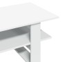 Mesa de centro madera de ingeniería blanco 102x55x42 cm de , Mesas de centro - Ref: Foro24-823261, Precio: 54,99 €, Descuento: %