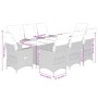 Set comedor de jardín 9 pzas con cojines ratán sintético beige de , Conjuntos de jardín - Ref: Foro24-3276809, Precio: 1,00 €...