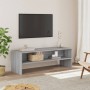 TV stand made of Sonoma gray engineered wood 120x40x40 cm by , TV Furniture - Ref: Foro24-835565, Price: 71,84 €, Discount: %