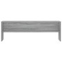 TV stand made of Sonoma gray engineered wood 120x40x40 cm by , TV Furniture - Ref: Foro24-835565, Price: 71,84 €, Discount: %