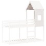 Techo de cama infantil madera maciza pino blanco 60x99x139,5 cm de , Accesorios para camas y somieres - Ref: Foro24-846889, P...