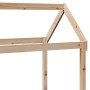 Solid pine wood children's bed canopy 98x70x176.5 cm by , Accessories for beds and slatted bases - Ref: Foro24-846991, Price:...