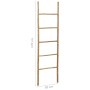 Escalera para toallas con 5 peldaños de bambú 170 cm de vidaXL, Toalleros - Ref: Foro24-49295, Precio: 49,99 €, Descuento: %