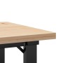 Mesa de centro marco O madera maciza pino y hierro 40x40x35 cm de , Mesas de centro - Ref: Foro24-3282724, Precio: 50,92 €, D...