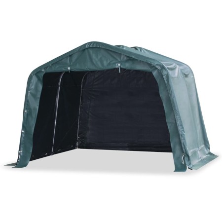 Carpa para ganado desmontable PVC verde oscuro 550g/m² 3,3x3,2m de vidaXL, Cría de animales - Ref: Foro24-3055647, Precio: 54...