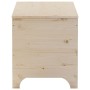 Storage box with lid FROG solid pine wood 100x49x54cm by , Storage trunks - Ref: Foro24-4002339, Price: 102,52 €, Discount: %