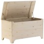 Storage box with lid FROG solid pine wood 100x49x54cm by , Storage trunks - Ref: Foro24-4002339, Price: 102,52 €, Discount: %