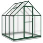 Greenhouse with green aluminum base frame 169x169x202 cm by , Greenhouses - Ref: Foro24-4005832, Price: 355,91 €, Discount: %