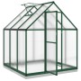 Greenhouse with green aluminum base frame 169x169x202 cm by , Greenhouses - Ref: Foro24-4005832, Price: 355,91 €, Discount: %