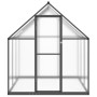 Greenhouse with anthracite aluminum base frame 169x169x195 cm by , Greenhouses - Ref: Foro24-4005830, Price: 331,10 €, Discou...