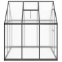 Greenhouse with anthracite aluminum base frame 169x169x195 cm by , Greenhouses - Ref: Foro24-4005830, Price: 331,10 €, Discou...