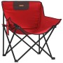 Folding camping chairs with pocket, 2 units, red. by , Garden chairs - Ref: Foro24-366549, Price: 55,21 €, Discount: %