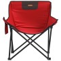 Folding camping chairs with pocket, 2 units, red. by , Garden chairs - Ref: Foro24-366549, Price: 55,21 €, Discount: %