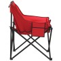 Folding camping chairs with pocket, 2 units, red. by , Garden chairs - Ref: Foro24-366549, Price: 55,21 €, Discount: %