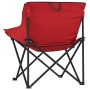 Folding camping chairs with pocket, 2 units, red. by , Garden chairs - Ref: Foro24-366549, Price: 55,21 €, Discount: %