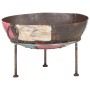 Colorful rustic iron brazier Ø60 cm by vidaXL, Chimneys - Ref: Foro24-321947, Price: 137,34 €, Discount: %