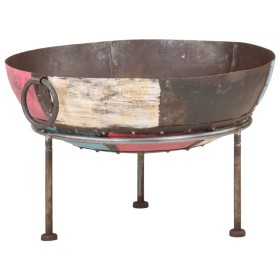 Colorful rustic iron brazier Ø60 cm by vidaXL, Chimneys - Ref: Foro24-321947, Price: 135,90 €, Discount: %