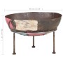 Colorful rustic iron brazier Ø60 cm by vidaXL, Chimneys - Ref: Foro24-321947, Price: 137,34 €, Discount: %