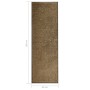 Braune waschbare Fußmatte 60x180 cm von vidaXL, Fußmatten - Ref: Foro24-323435, Preis: 46,40 €, Rabatt: %