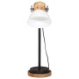 White desk lamp 25 W E27 18x18x60 cm by , Lamps - Ref: Foro24-371952, Price: 66,70 €, Discount: %