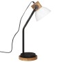 White desk lamp 25 W E27 18x18x60 cm by , Lamps - Ref: Foro24-371952, Price: 66,70 €, Discount: %